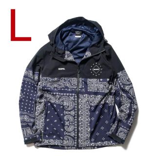 エフシーアールビー(F.C.R.B.)のF.C.R.B. BANDANA TRAINING JACKET NAVY L(ナイロンジャケット)