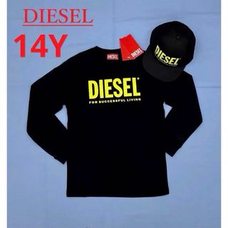 ディーゼル(DIESEL)のディーゼル　キッズ　長袖Tシャツ1322　サイズ14Y　ロゴ　新品　00J4Y0(Tシャツ/カットソー)