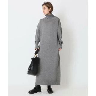 新品 EVERYDAY ドゥーズィエムクラス カシミヤ ニット ワンピース