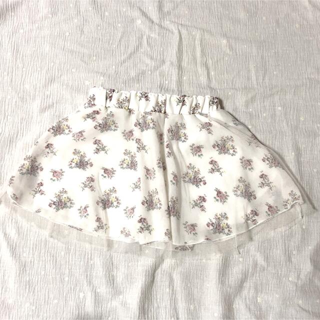 しまむら(シマムラ)のスカートパンツ 90 キッズ/ベビー/マタニティのキッズ服女の子用(90cm~)(パンツ/スパッツ)の商品写真