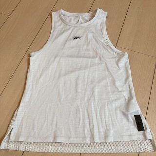 リーボック(Reebok)のリーボック　レズミルズ　タンクトップ　白　新品未使用(タンクトップ)