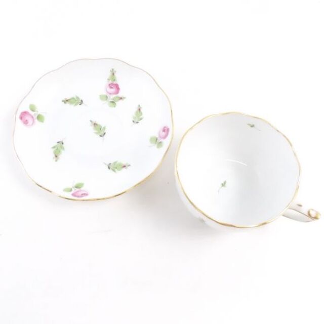 ヘレンド プティットローズ ティーカップ&ソーサー 花柄 バラ ヘレンド プティットローズ ティーカップ&ソーサー 花柄 バラ