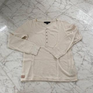 ラルフローレン(Ralph Lauren)のRalph Lauren❤︎スワロフスキーボタンワッフルカットソー(カットソー(長袖/七分))