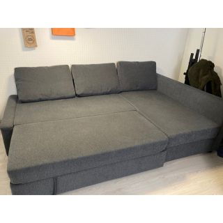 IKEA - 【引取限定】ソファベッド FRIHETEN フリーヘーテン 中古の