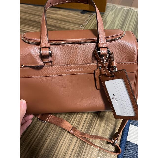 COACH(コーチ)のCOACH コーチ ショルダーバッグ サフィアーノ ミニボストン レザー レディースのバッグ(ショルダーバッグ)の商品写真