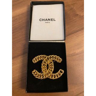 シャネル(CHANEL)の【値下げ！】CHANELヴィンテージロゴブローチ(ブローチ/コサージュ)