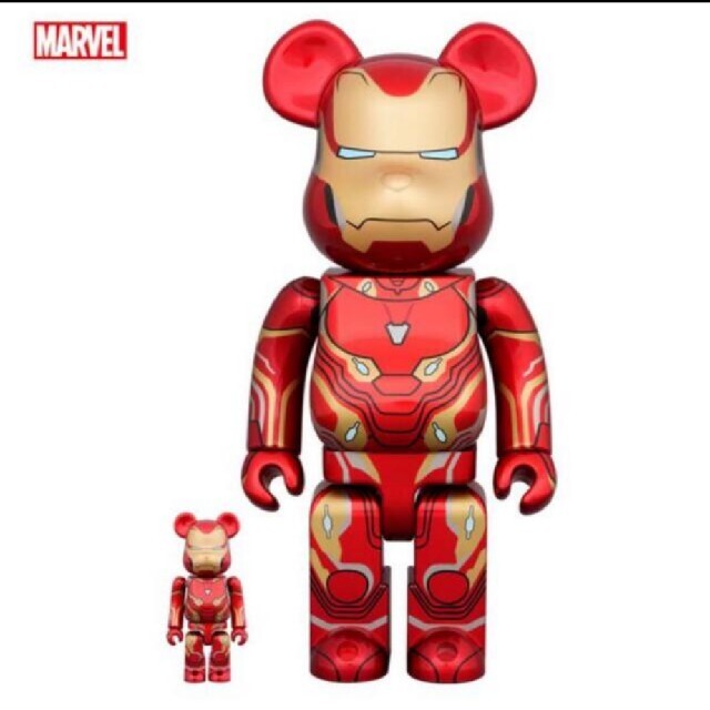 BE@RBRICK IRON MAN MARK 50 100％ & 400％