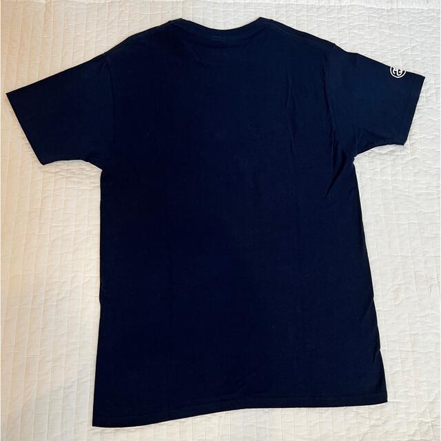 STUSSY(ステューシー)の【試着のみ】stussy Tシャツ　メンズM  ネイビー メンズのトップス(Tシャツ/カットソー(半袖/袖なし))の商品写真