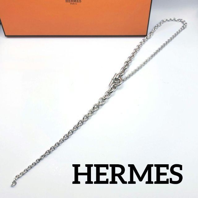 【Vintage】HERMES クレッシェンド ネックレス エルメス