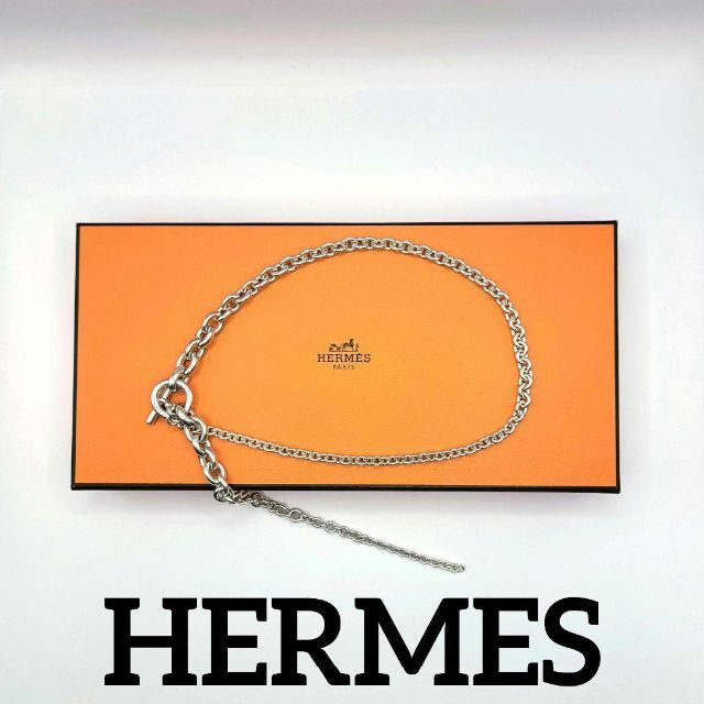 Hermes(エルメス)の【Vintage】HERMES クレッシェンド ネックレス エルメス レディースのアクセサリー(ネックレス)の商品写真