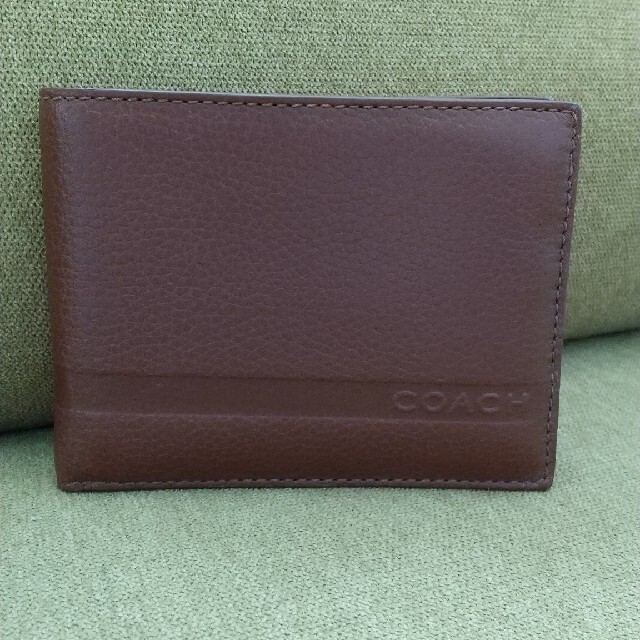 COACH(コーチ)のCOACH二つ折り財布メンズ メンズのファッション小物(折り財布)の商品写真