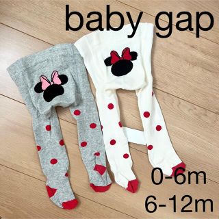 ギャップ(GAP)のbaby   gap 新品　ミニー　タイツ　女の子　レギンス　秋　冬　ディズニー(靴下/タイツ)