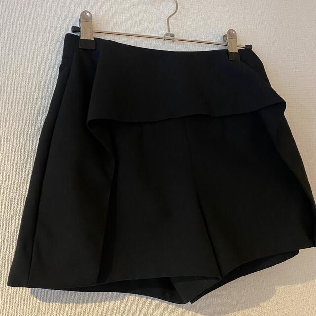 美品Balenciagaバレンシアガデザインショートパンツ黒34