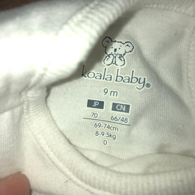 KOALA Baby(コアラベビー)のベビーロンパース女の子（70） キッズ/ベビー/マタニティのベビー服(~85cm)(ロンパース)の商品写真