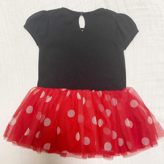 babyGAP(ベビーギャップ)のbabyGAP ミニー　ワンピ　90 キッズ/ベビー/マタニティのキッズ服女の子用(90cm~)(ワンピース)の商品写真