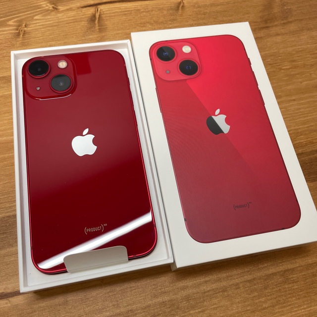 日本未発売】 128GB mini iPhone13 - iPhone RED 新品 SIMフリー