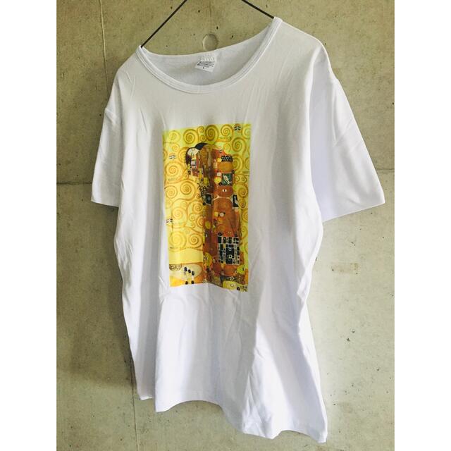 【★新品未使用★メンズL】グスタフ・クリムト 油絵 ART Klimt Tシャツ メンズのトップス(Tシャツ/カットソー(半袖/袖なし))の商品写真