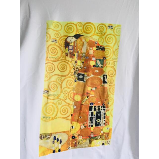 【★新品未使用★メンズL】グスタフ・クリムト 油絵 ART Klimt Tシャツ メンズのトップス(Tシャツ/カットソー(半袖/袖なし))の商品写真