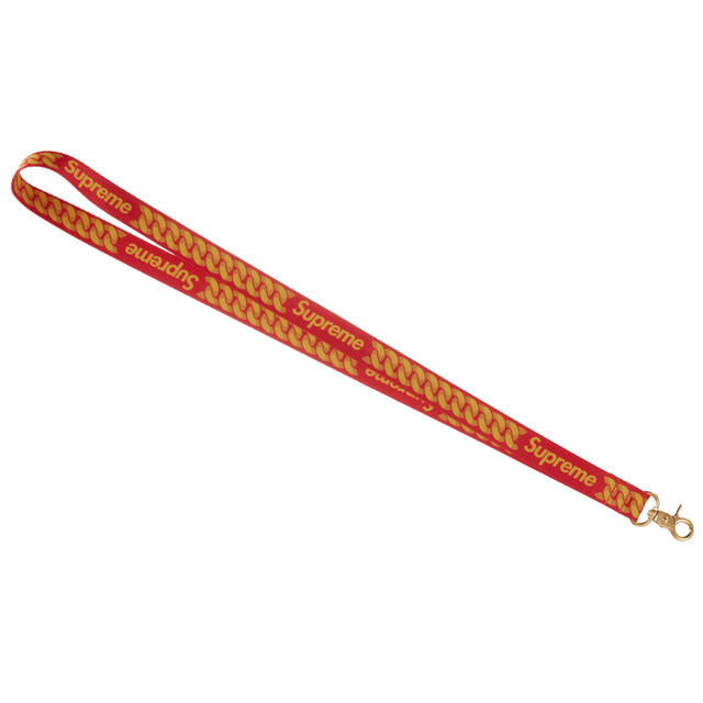 Supreme(シュプリーム)のSupreme Cuban Links Lanyard Red シュプリーム メンズのファッション小物(キーホルダー)の商品写真