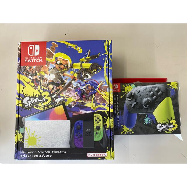 スプラトゥーン3 プロコン　エディション　本体　switch | フリマアプリ ラクマ