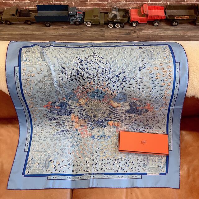 HERMES カレ90(大西洋の出会い) 値下げ‼︎ 【ご予約品】 www