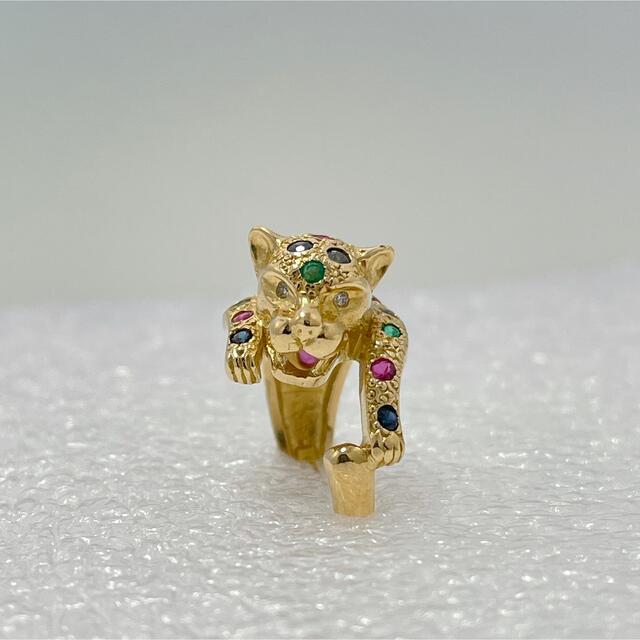 パンサー k18リング サファイア ダイヤモンド | www.victoriartilloedm.com
