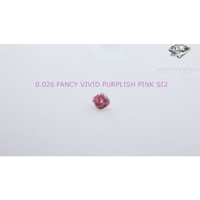 NONE付属品ピンクダイヤモンドルース/ F.V.P.PINK/ 0.026 ct.