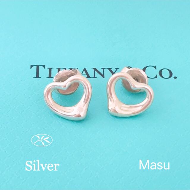 Tiffany & Co.(ティファニー)のTIFFANY&Co.ティファニーオープンハートピアス レディースのアクセサリー(ピアス)の商品写真