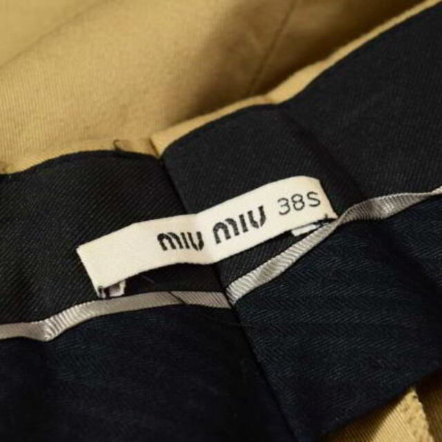 miumiu(ミュウミュウ)のmiu miu ストレッチ トラウザーズパンツ レディースのパンツ(その他)の商品写真