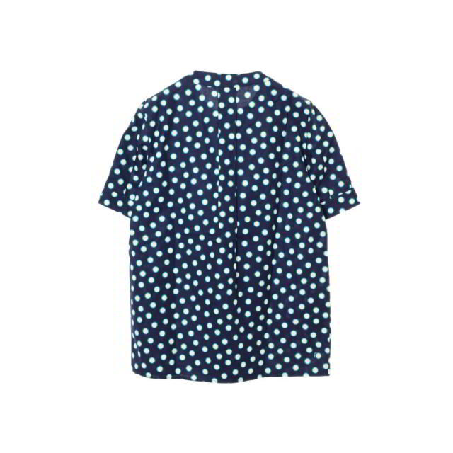 miumiu(ミュウミュウ)のmiu miu ドットプリント コットン シャツブラウス レディースのトップス(シャツ/ブラウス(半袖/袖なし))の商品写真