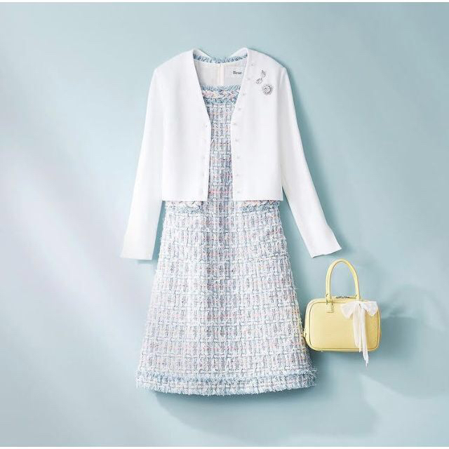 タイムセール 新品☆Rene☆ルネ☆カーディガン☆パール☆白 alegre.es