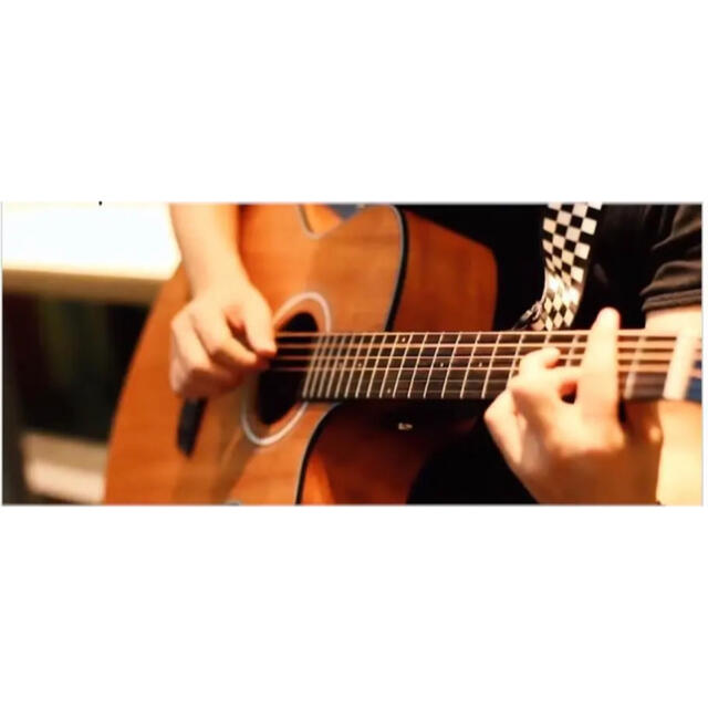 王道デザイン！チェック柄のギターストラップ【黒×白】アコギ エレキ シンプル 楽器のギター(ストラップ)の商品写真