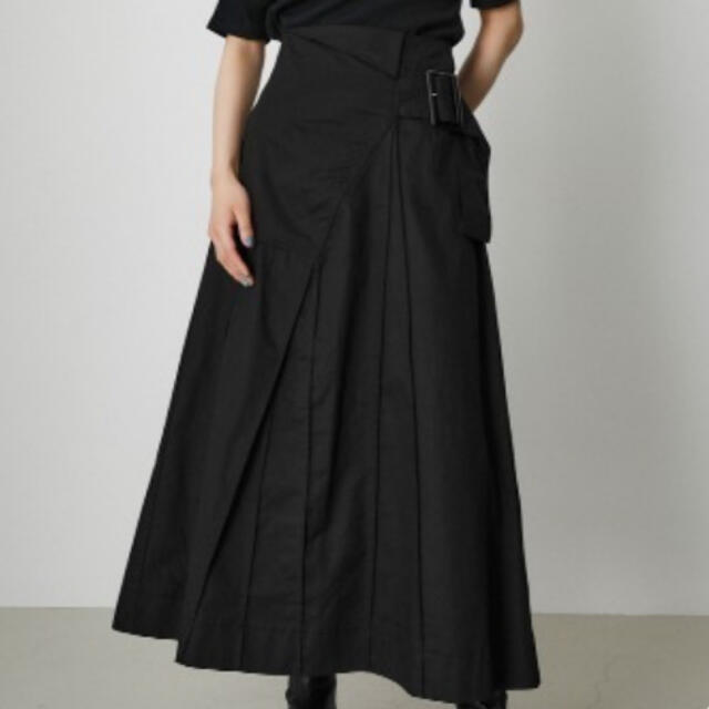 TRENCH FLARE SKIRT/トレンチフレアスカート レディースのスカート(ロングスカート)の商品写真