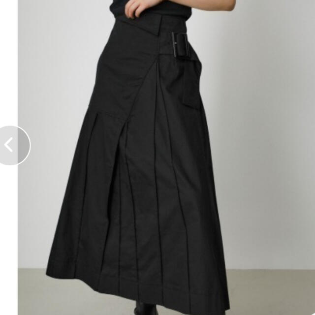 TRENCH FLARE SKIRT/トレンチフレアスカート レディースのスカート(ロングスカート)の商品写真