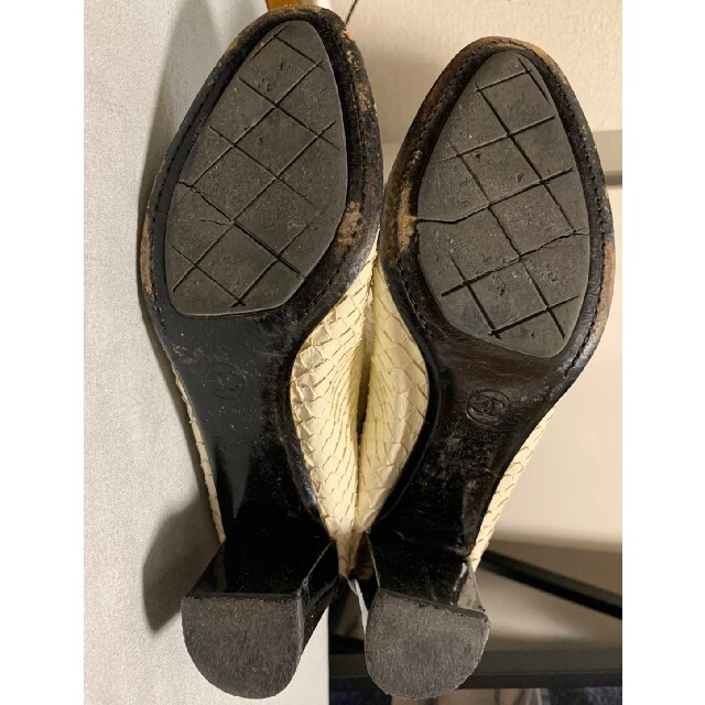 CHANEL シャネル ニーハイブーツ レザー CHANEL シャネル ニーハイブーツ レザー