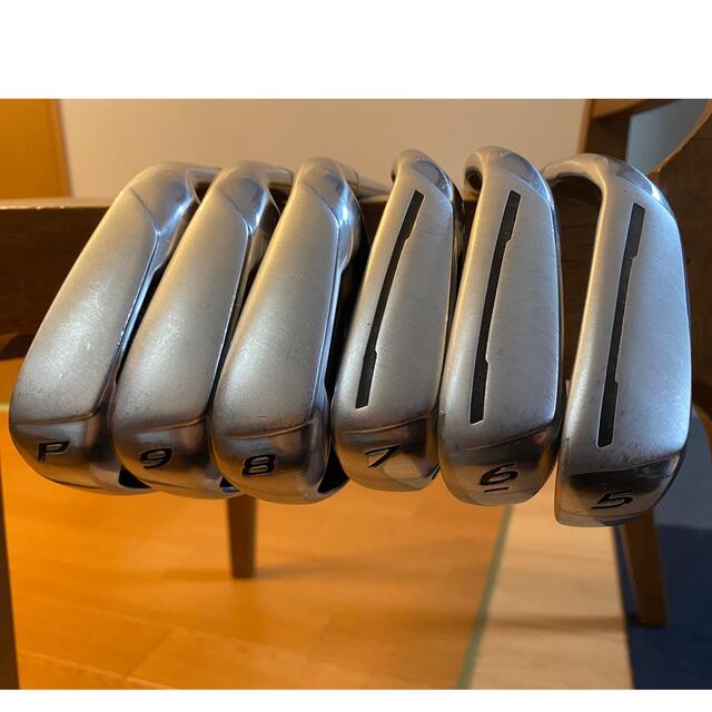 TaylorMade(テーラーメイド)のTaylorMade テーラーメイド  エアロバーナー　アイアンセット　6本　 スポーツ/アウトドアのゴルフ(クラブ)の商品写真