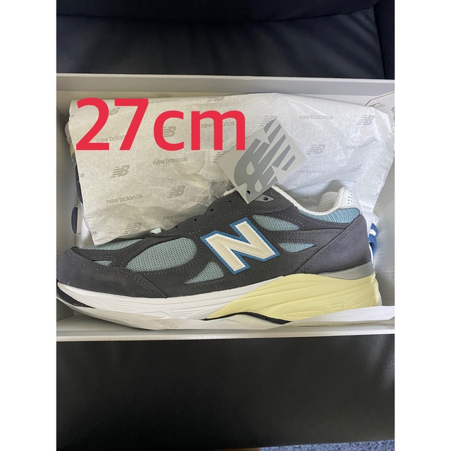 スニーカーKith × New Balance 990V3 "CL" 27cm