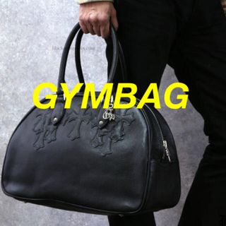 シボ本革 3セメタリークロス レザー ジムバッグ スモール /  GYM BAG