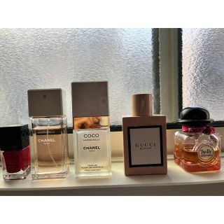 エルメス(Hermes)のCHANEL GUCCI HERMES 香水　GUCCI nail セット(香水(女性用))