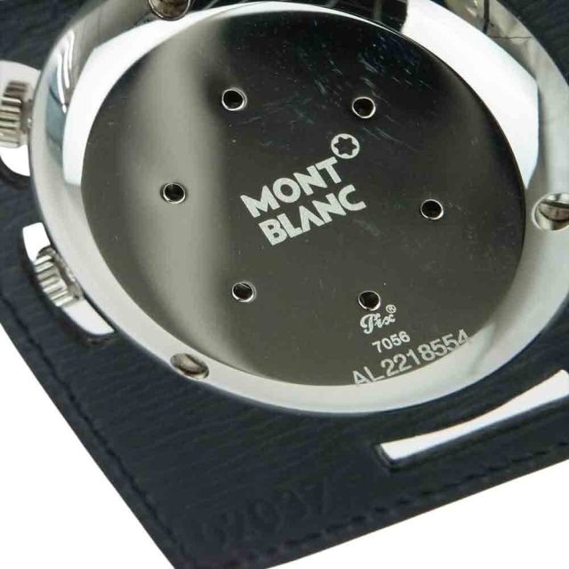 MONTBLANC モンブラン 時計 7056 クォーツ トラベルクロック 手帳時計