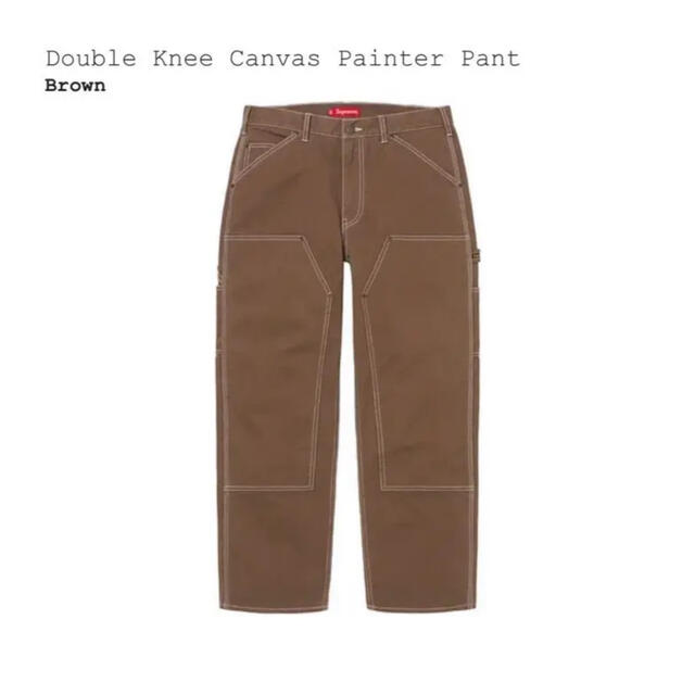 Supreme(シュプリーム)のSupreme Double Knee Canvas Painter Pant メンズのパンツ(ワークパンツ/カーゴパンツ)の商品写真