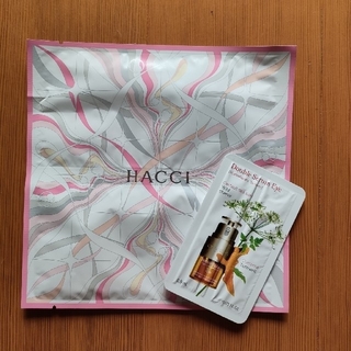 ハッチ(HACCI)のハッチ　シートマスク　クラランス目もと美容液(パック/フェイスマスク)