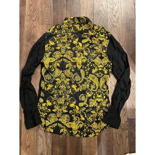 ヴェルサーチ(VERSACE)のversace シルクシャツ  Tシャツ シャツ(シャツ)