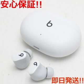 ビーツバイドクタードレ(Beats by Dr Dre)の新品同様 Beats Studio Buds ホワイト (ヘッドフォン/イヤフォン)