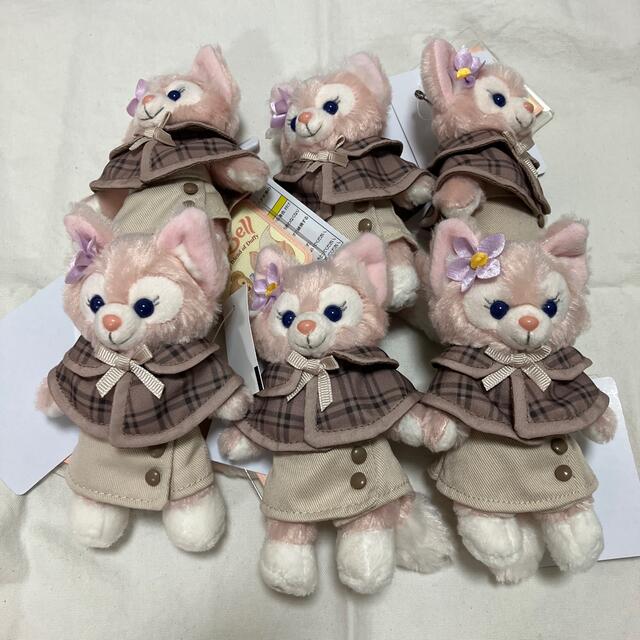 リーナベル　ぬいぐるみバッジ　6点キャラクターグッズ