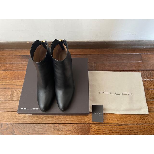 DEUXIEME CLASSE(ドゥーズィエムクラス)の最終値下　ペリーコ  ショートブーツ　39 未使用品　ドゥ購入　PELLICO レディースの靴/シューズ(ブーティ)の商品写真