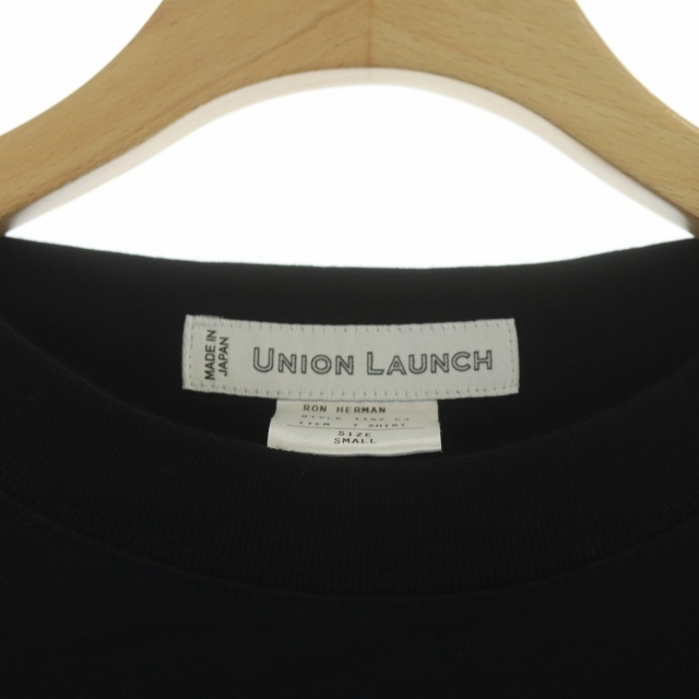 other(アザー)のユニオンランチ UNION LAUNCH ロンハーマン別注 カットソー S 黒 レディースのトップス(Tシャツ(半袖/袖なし))の商品写真