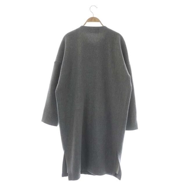 の通販なら MAISON KITSUNEノーカラー ロング コート www.villademar.com