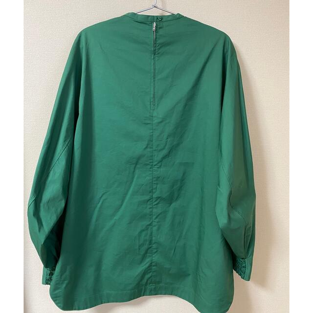 HYKE(ハイク)の【終末限定値下げ】HYKE T/C CREW NECK SHIRT レディースのトップス(シャツ/ブラウス(長袖/七分))の商品写真