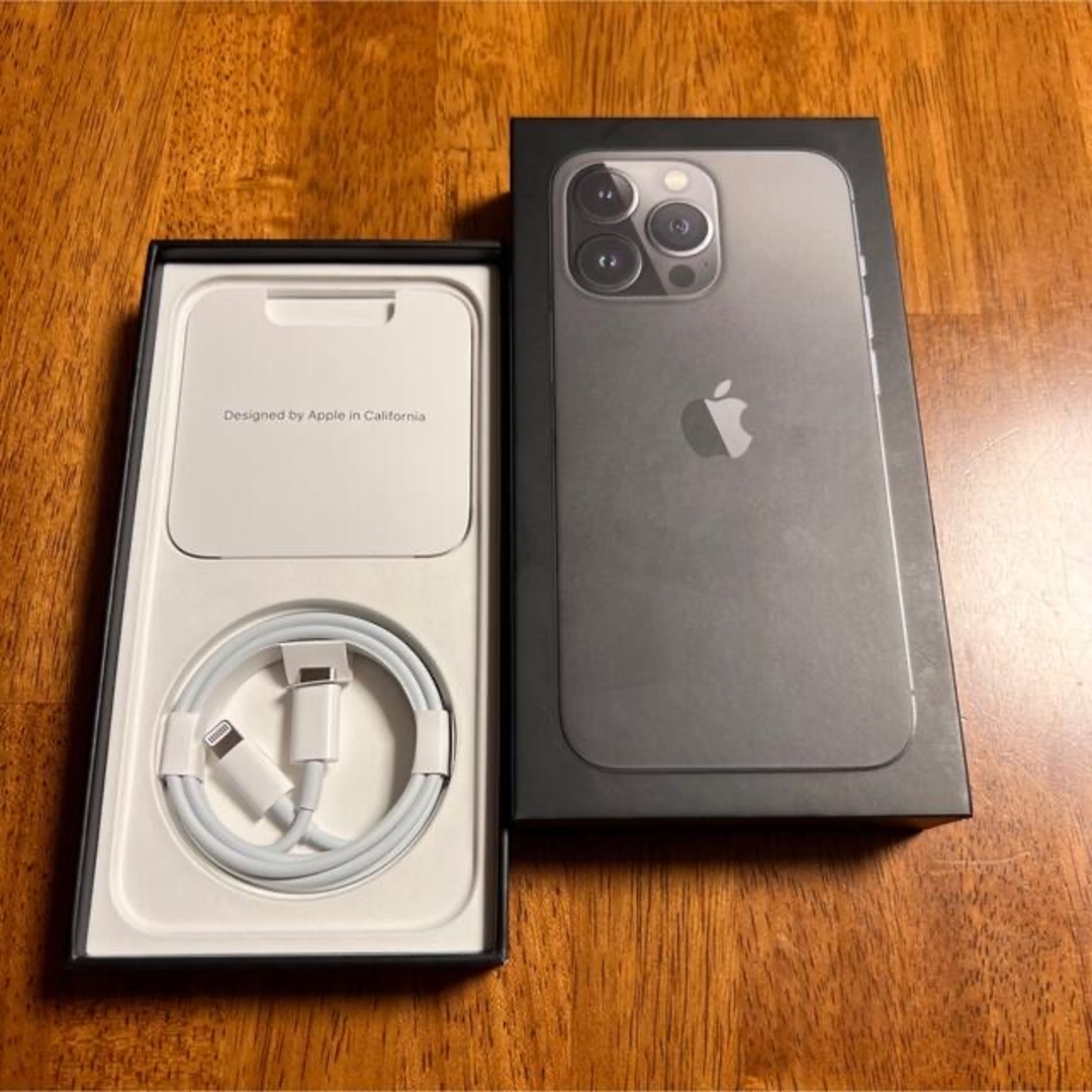 【美品】iPhone 13 Pro 256GB グラファイト SIMフリー